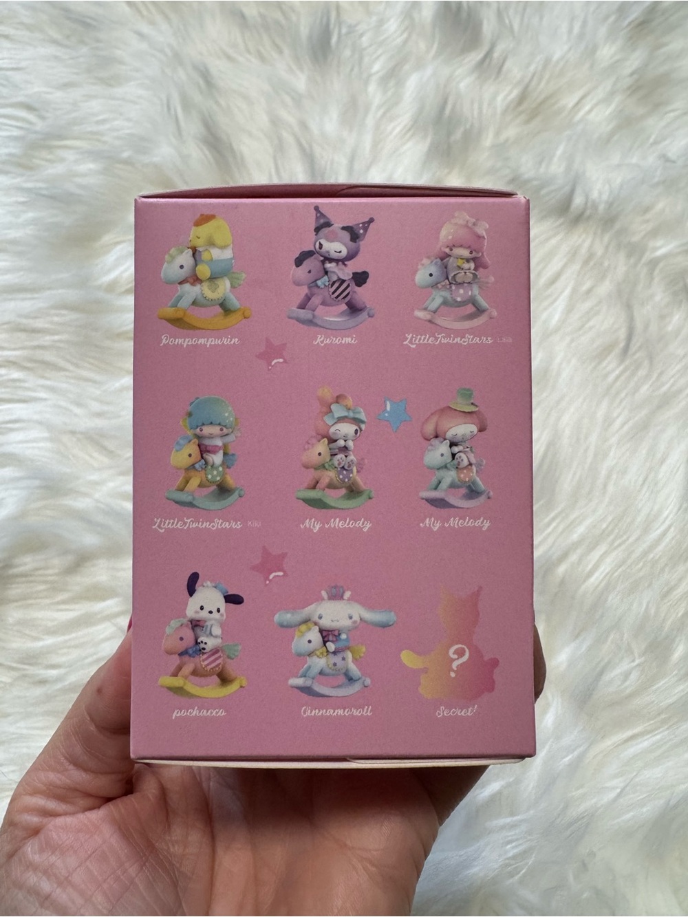 MINISO Sanrio Characters Childlike Heart Rocking Horse Series Figure Blind Box - Picture 3 of 8